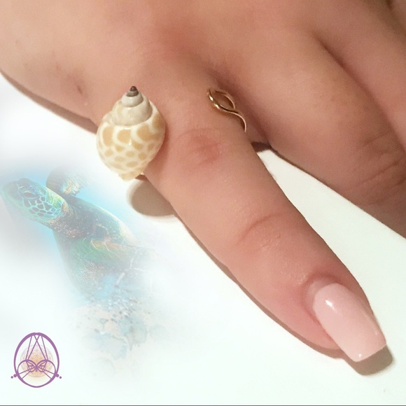 Tortoise Shell Ring - Picture 1 of 5